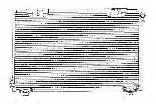 WEBASTO 82D0225202A Конденсатор, кондиціонер