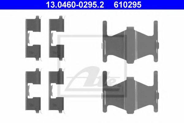 NISSAN 44080-4U025 Комплектуючі, колодки дискового гальма