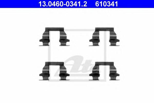 NISSAN 44080-8H325 Комплектуючі, колодки дискового гальма