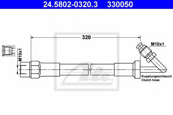 TEXTAR 56000900 Проведення зчеплення