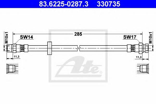 ATE 83.6225-0287.3