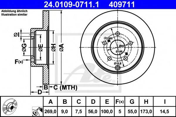 ATE 24.0109-0711.1