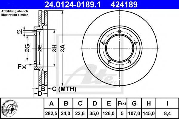 DELPHI BG3255 гальмівний диск