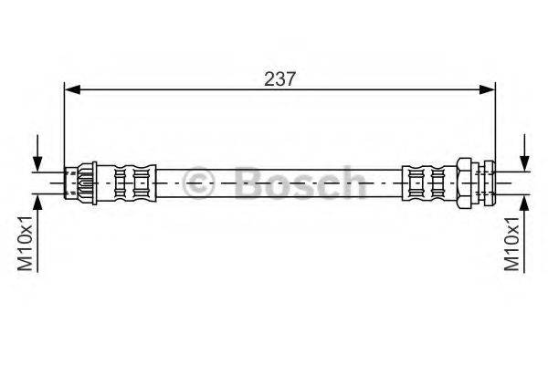 TEXTAR 40212900 Гальмівний шланг