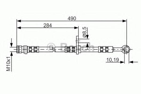 BOSCH 1987481218 Гальмівний шланг
