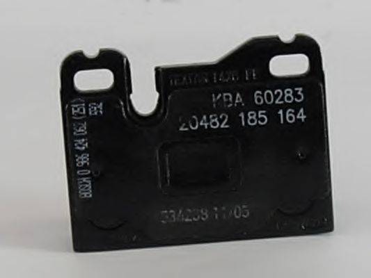HP (ZEBRA) 2329 Комплект гальмівних колодок, дискове гальмо