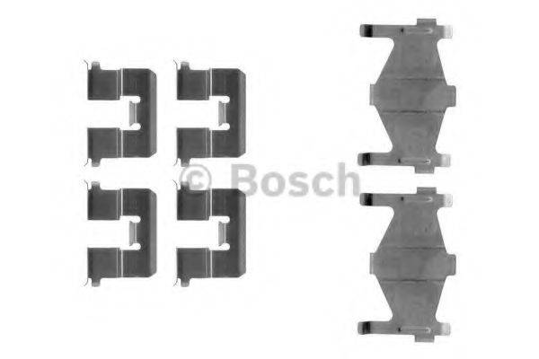 BOSCH 1987474368 Комплектуючі, колодки дискового гальма