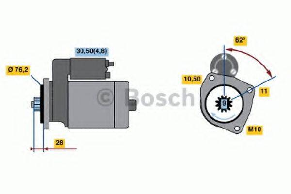 VW 059911024H Стартер