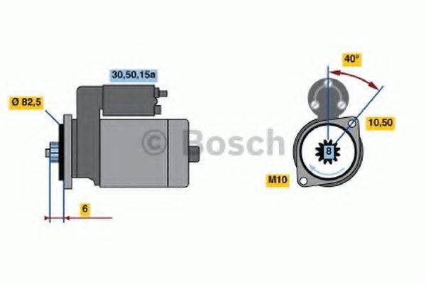 BOSCH 0986014221 Стартер