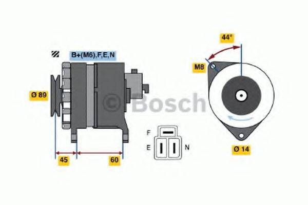 BOSCH 4298 Генератор