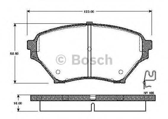 BOSCH 0 986 TB2 412