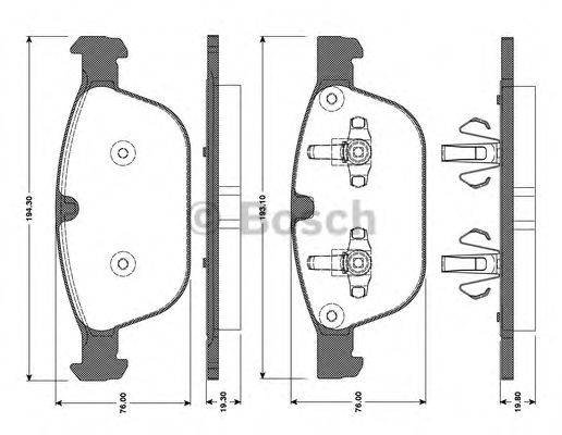 BOSCH 0 986 TB3 095