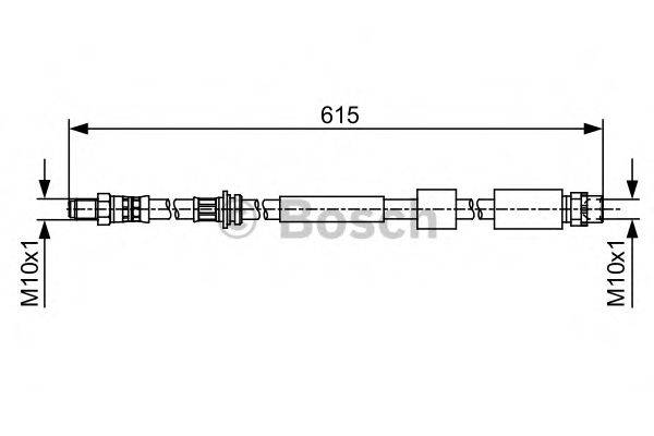LPR 6T48591 Гальмівний шланг