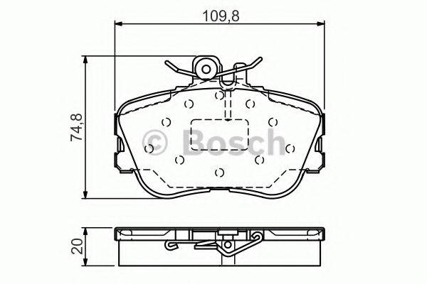 BOSCH 0 986 TB3 174