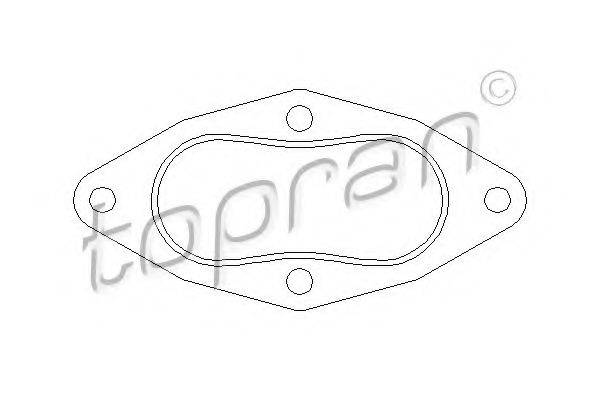 TOPRAN 108144 Прокладка, труба вихлопного газу