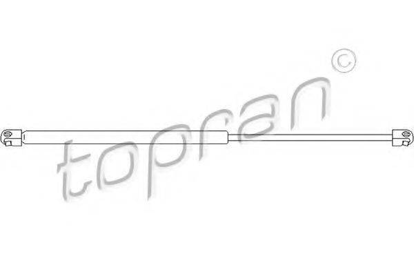 TOPRAN 200016 Газова пружина, кришка багажника