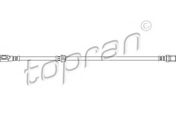 TOPRAN 206118 Гальмівний шланг