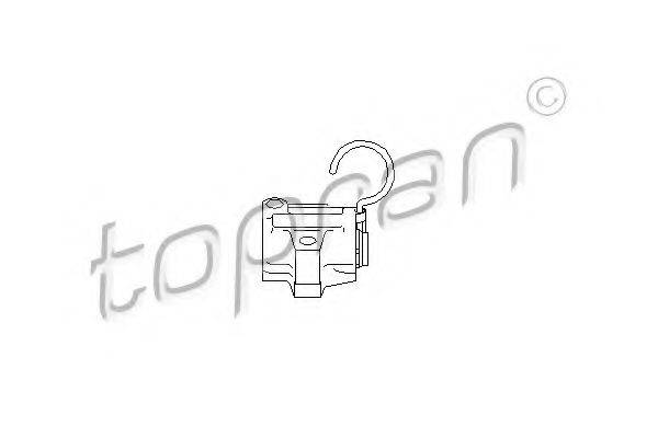 TOPRAN 205549 Натяжний пристрій ланцюга, привод масляного насоса