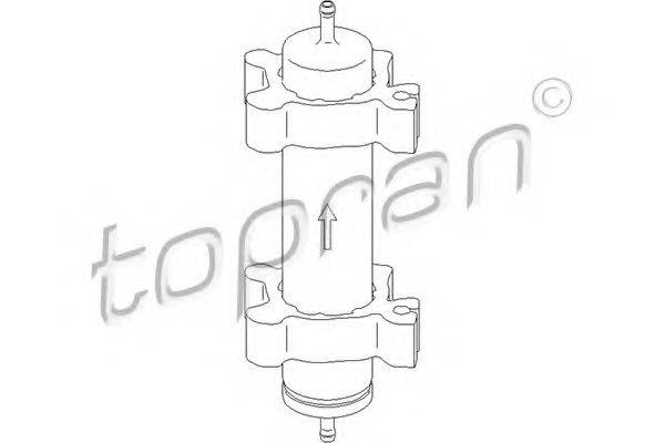 TOPRAN 500741 Паливний фільтр