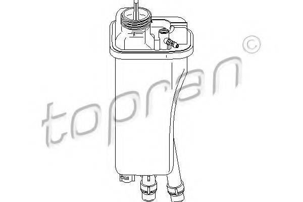 TOPRAN 501540 Компенсаційний бак, охолоджуюча рідина
