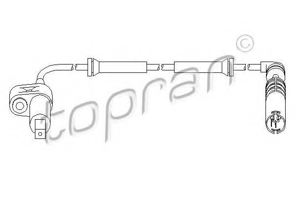 TOPRAN 500979 Датчик, частота обертання колеса