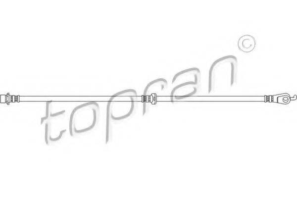 TOPRAN 720933 Гальмівний шланг