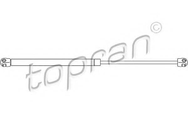 TOPRAN 207736 Газова пружина, кришка багажника