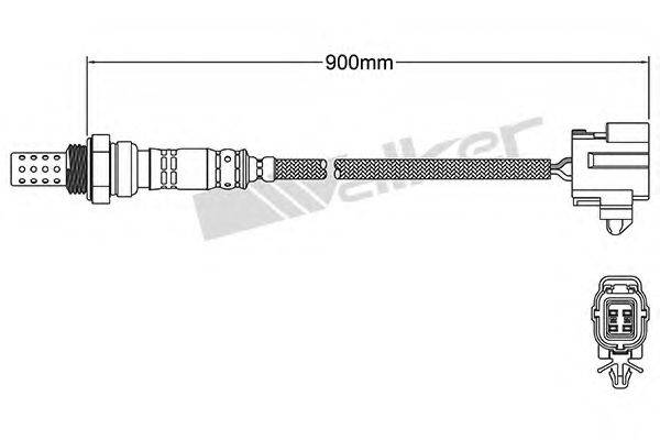 WALKER PRODUCTS 25024112 Лямбда-зонд