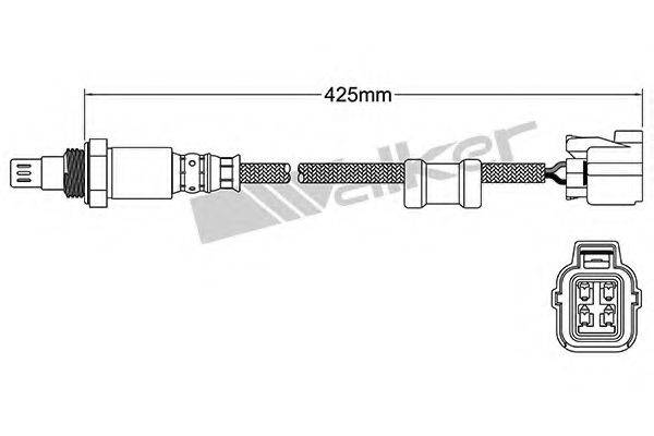 WALKER PRODUCTS 25054045 Лямбда-зонд