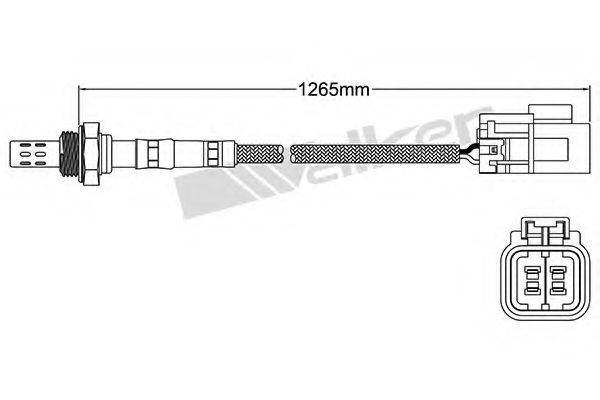 WALKER PRODUCTS 25024101 Лямбда-зонд