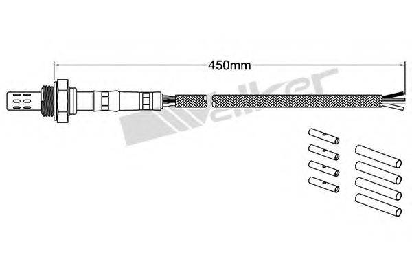 WALKER PRODUCTS 25024600 Лямбда-зонд