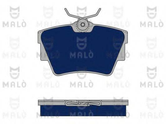 MALO 1050329 Комплект гальмівних колодок, дискове гальмо