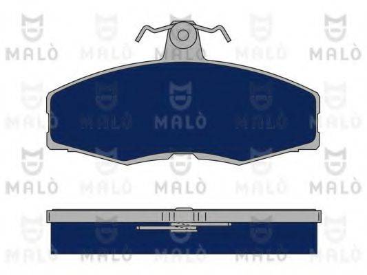 MALO 1050342 Комплект гальмівних колодок, дискове гальмо
