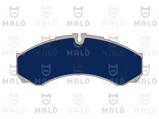 MALO 1050510 Комплект гальмівних колодок, дискове гальмо