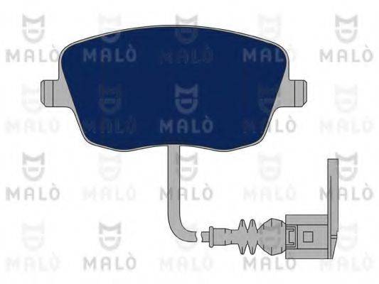 MALO 1050784 Комплект гальмівних колодок, дискове гальмо