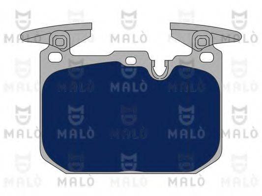 MALO 1051131 Комплект гальмівних колодок, дискове гальмо