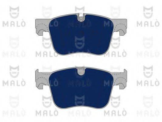 MALO 1051136 Комплект гальмівних колодок, дискове гальмо