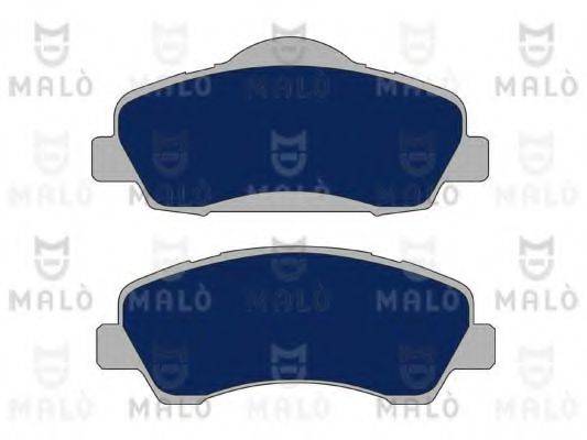 MALO 1051137 Комплект гальмівних колодок, дискове гальмо
