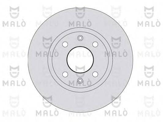 MALO 1110024 гальмівний диск