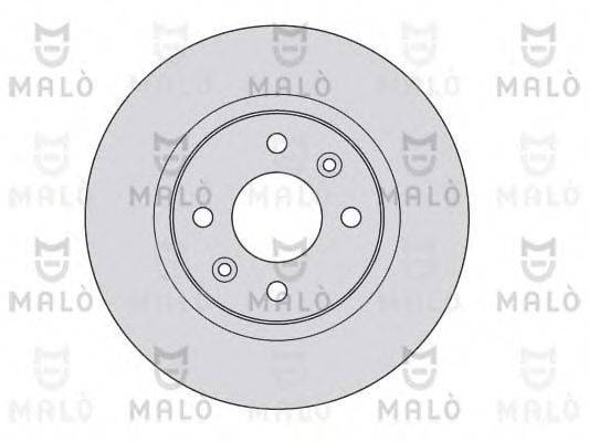 MALO 1110052 гальмівний диск