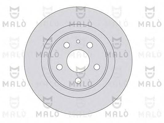 MALO 1110055 гальмівний диск
