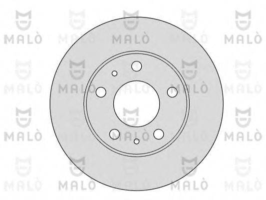 MALO 1110183 гальмівний диск