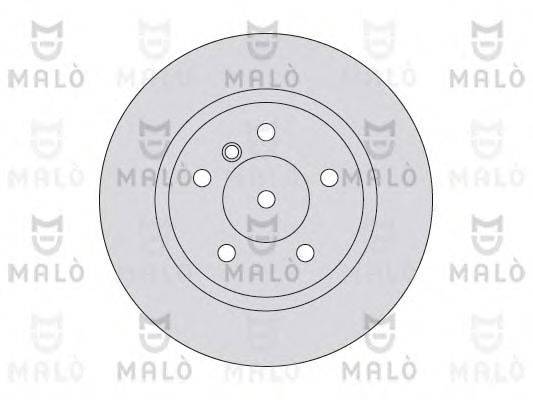 MALO 1110186 гальмівний диск
