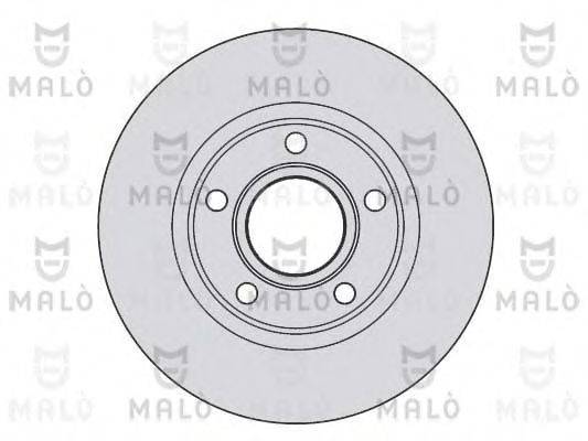 MALO 1110216 гальмівний диск