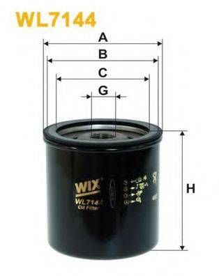 WIX FILTERS WL7144 Масляний фільтр