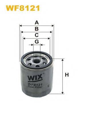 WIX FILTERS WF8121 Паливний фільтр
