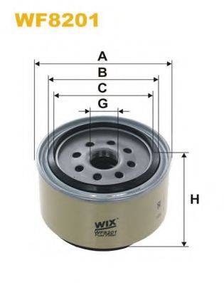 WIX FILTERS WF8201 Паливний фільтр