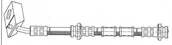 CEF 510784 Гальмівний шланг