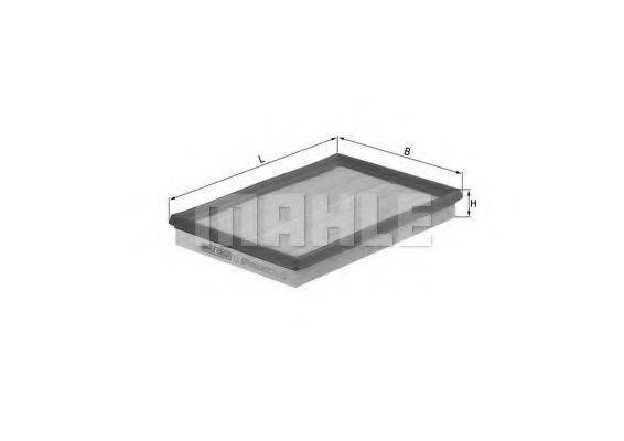 KNECHT LX677 Повітряний фільтр