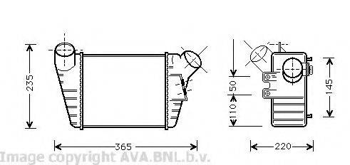 PRASCO VW4182 Інтеркулер